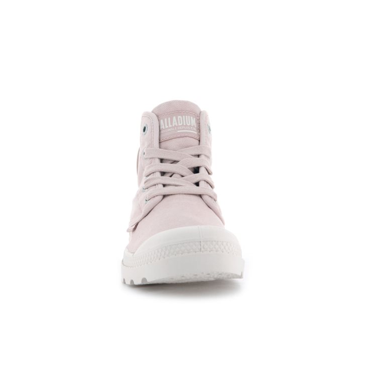 Palladium Pampa Hi Women's Boots Pink | UK B729-BQR